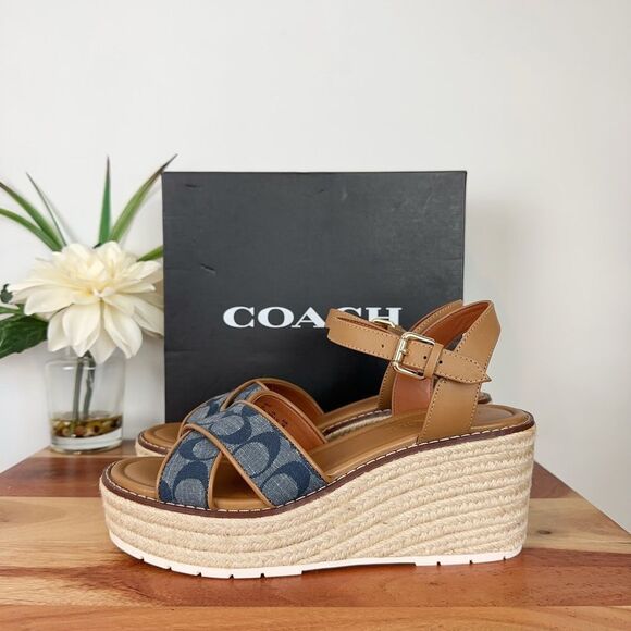 NWT coach Kimberly Espadrille size US7.5B - Picture 5 of 10
